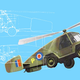 Image for article titled The Brits Actually Built This Crazy Flying Jeep